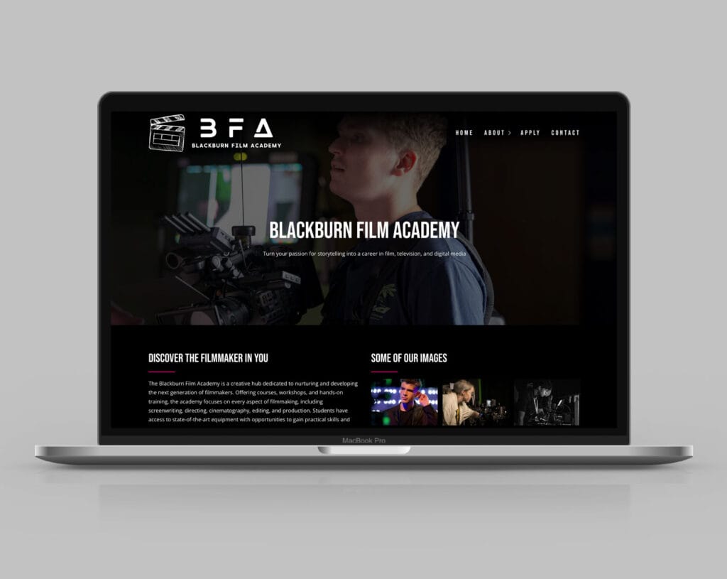 Blackburn Film Academy Website