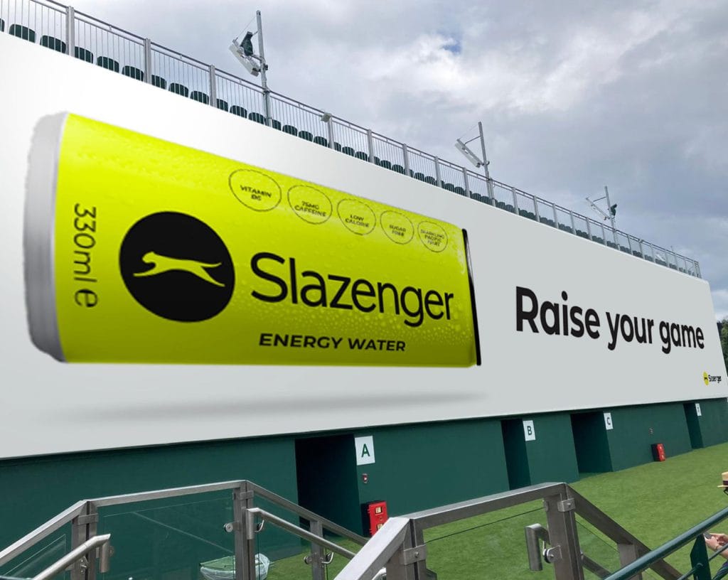Slazenger advertising